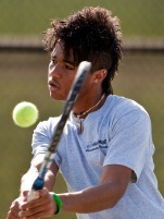 Shane Huggins was name both Freshman and Player of the Year